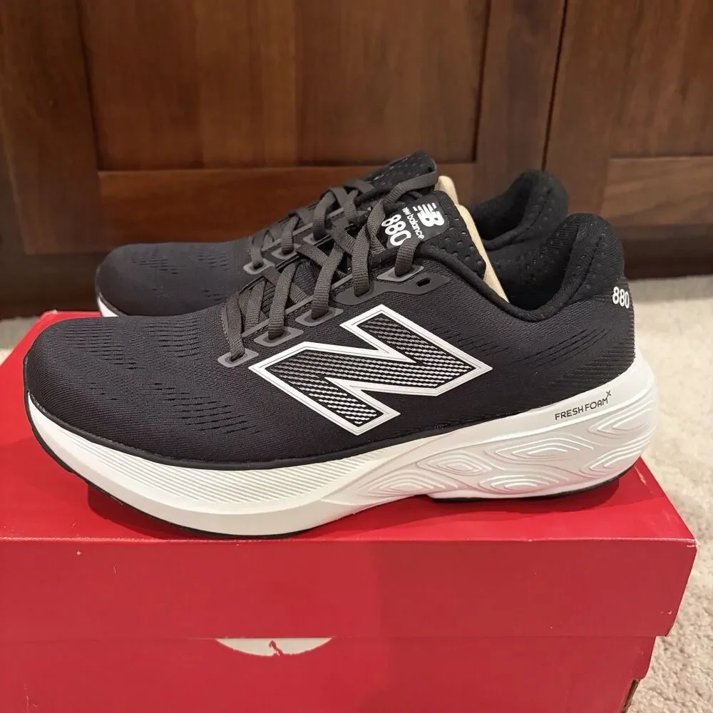 NIB New Balance Fresh Foam 880v15 Black Running Shoes Men 8 EU 41.5 Women 9.5